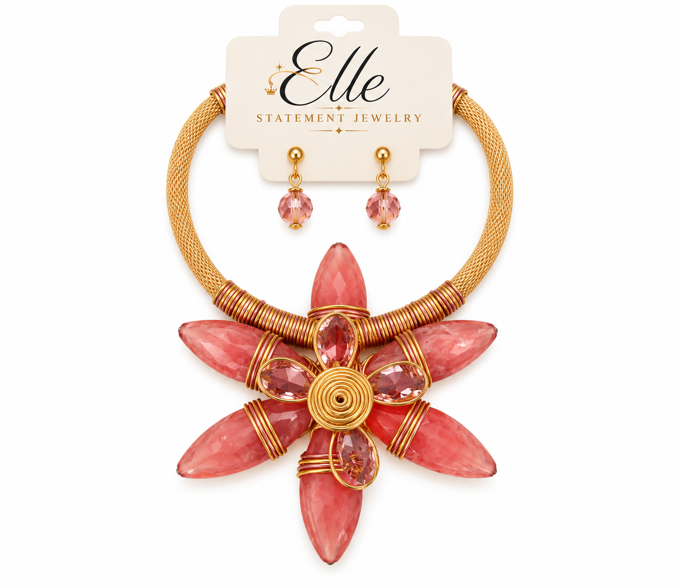 The Bloom Where You're Planted Statement Set- Sandra