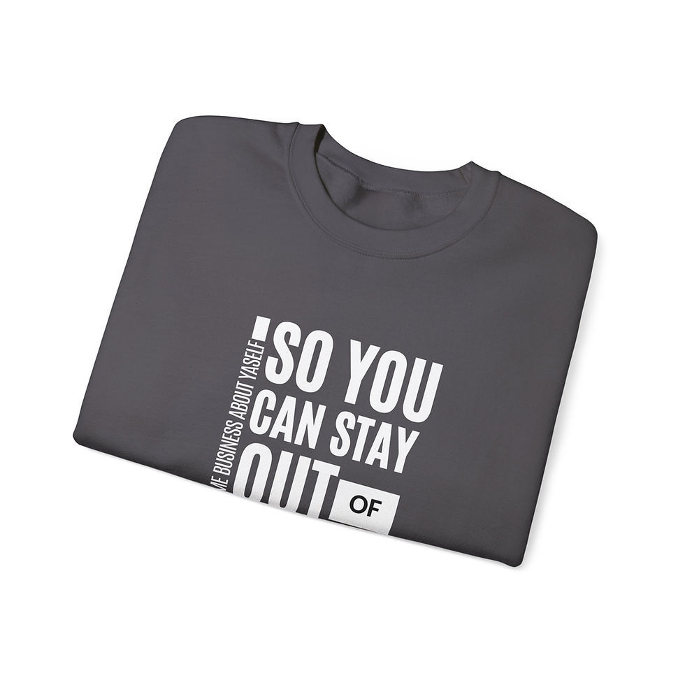 Thumbnail: Mind Your  Business Unisex Heavy Blend™ Crewneck Sweatshirt