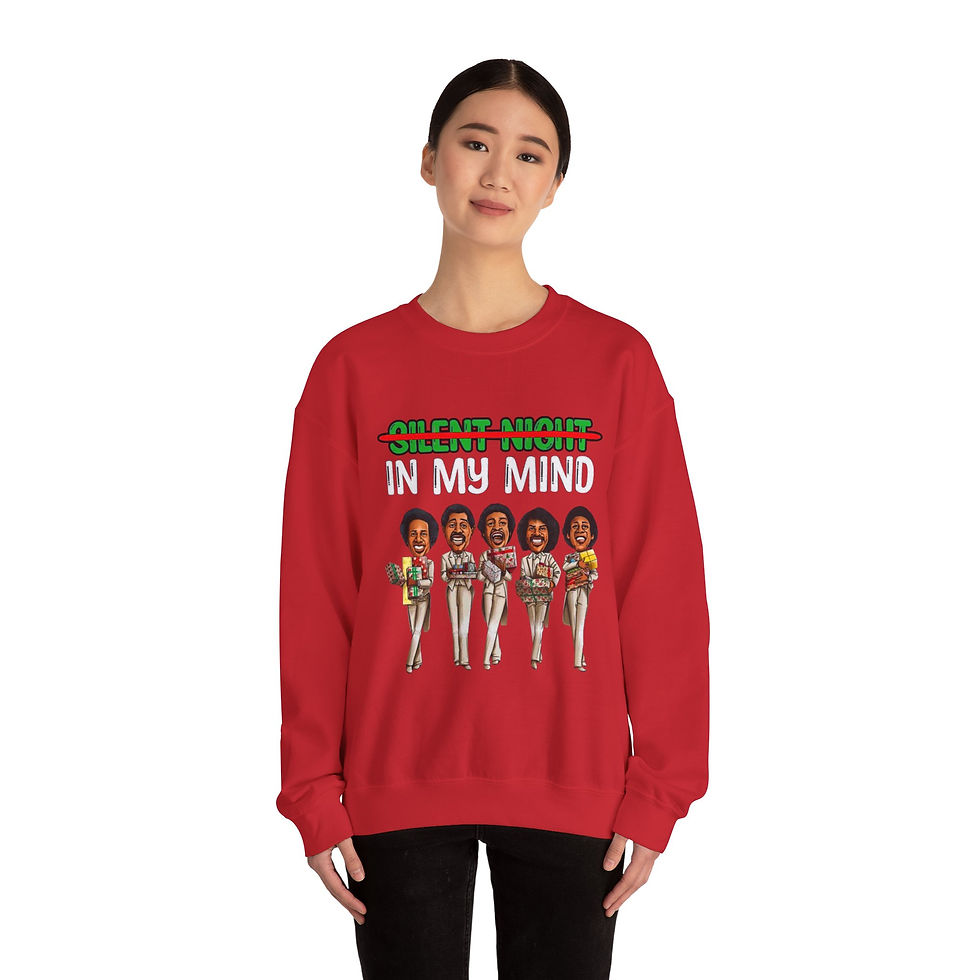 Thumbnail: Silent Night Unisex Heavy Blend™ Crewneck Sweatshirt
