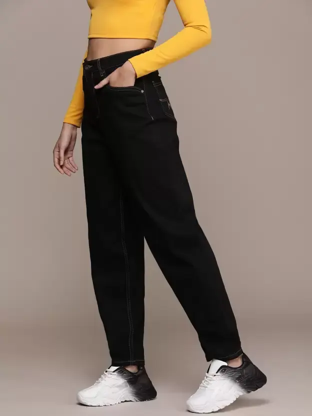 Thumbnail: Roadster  Women Regular High Rise Black Jeans
