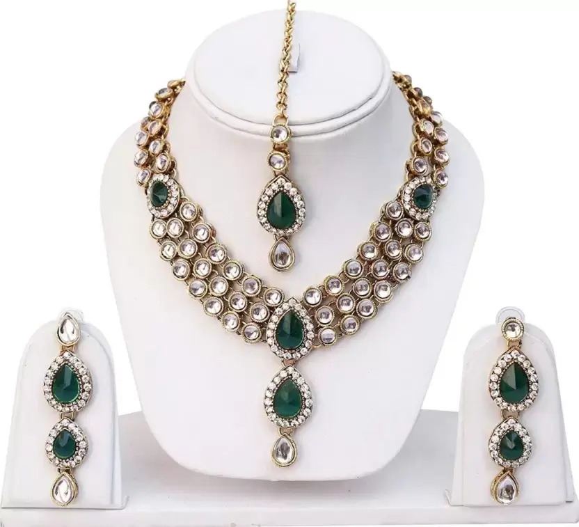 Green Jewel Set