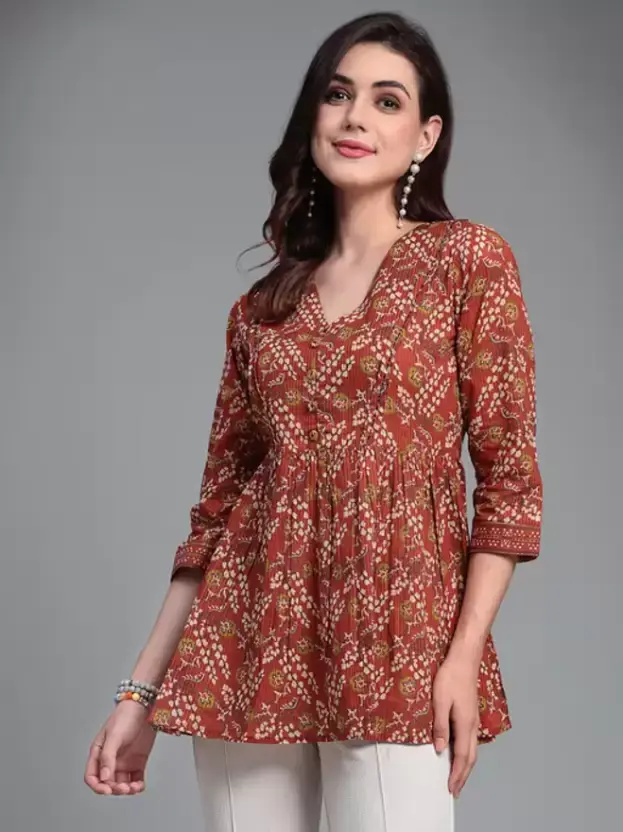 Rayon A-line Kurta