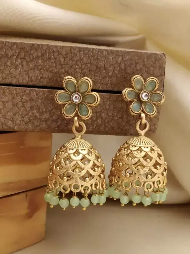 Gold Microplating Jhumka