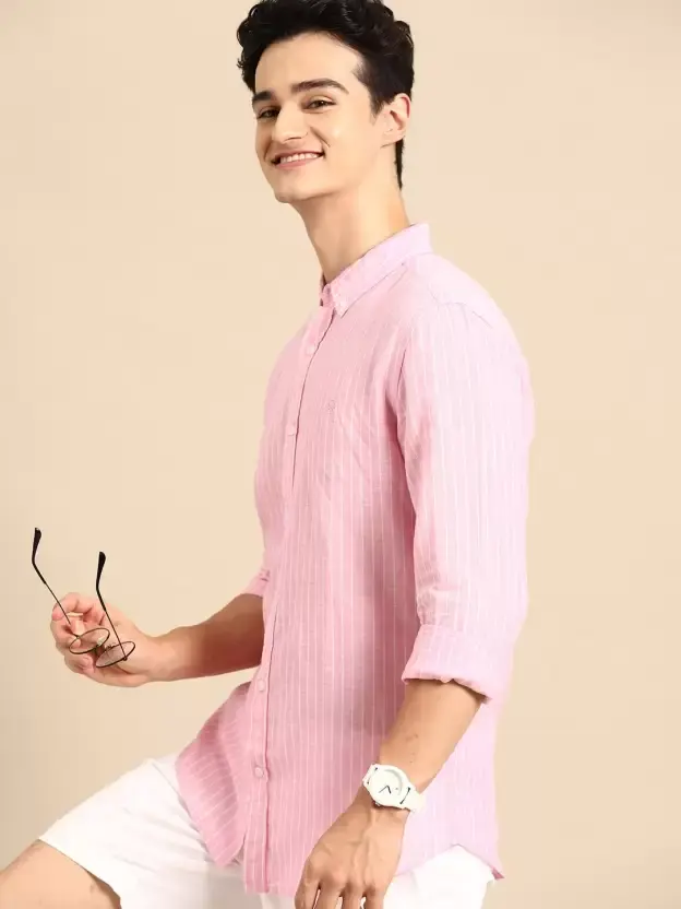 Button Collar Casual Shirt