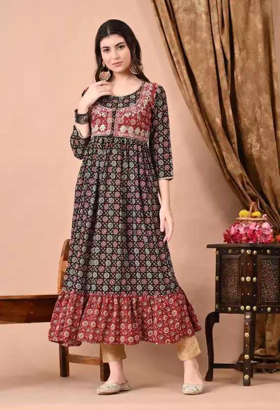 Rayon Anarkali Kurta