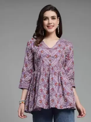 Thumbnail: Rayon A-line Kurta