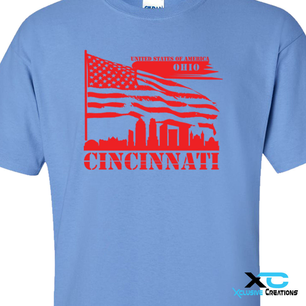 Thumbnail: Cincinnati Skyline Flag