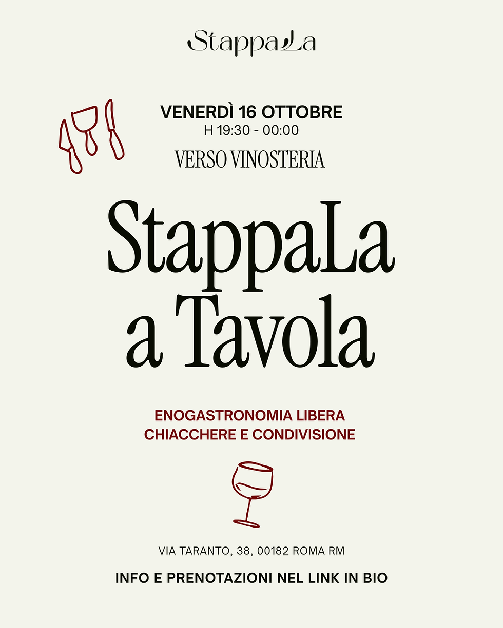 STAPPALA A TAVOLA