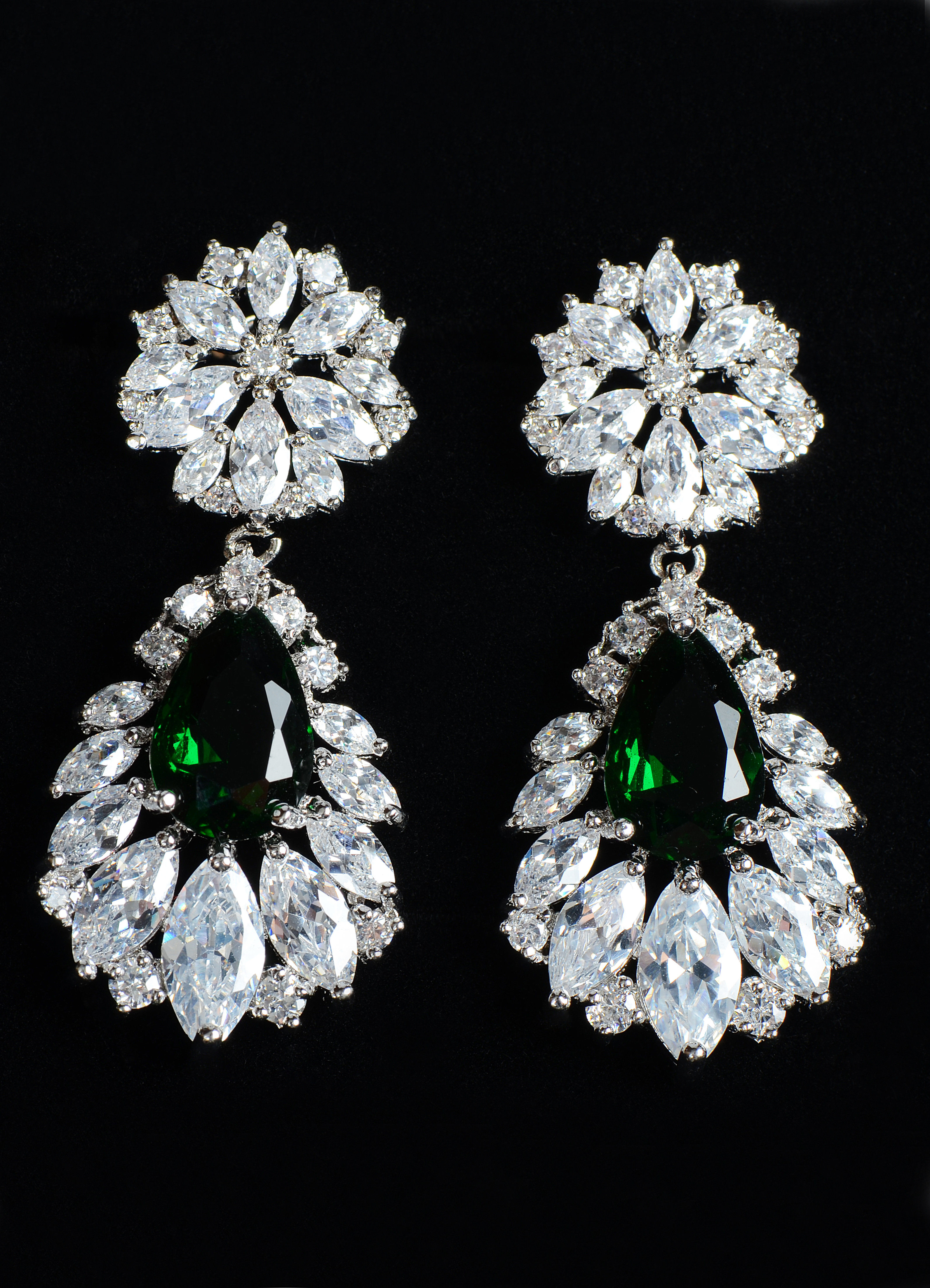 TOURMALINE DIAMONDEARRINGS