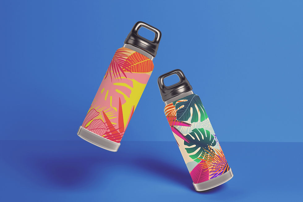 UV Printed Water Bottles