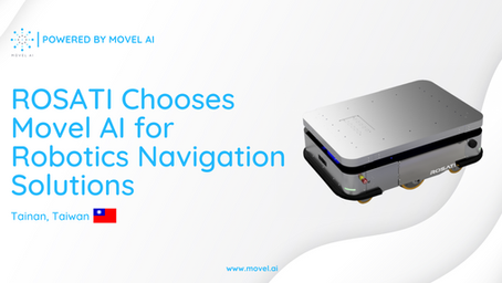 ROSATI Chooses Movel AI for Robotics Navigation Solutions