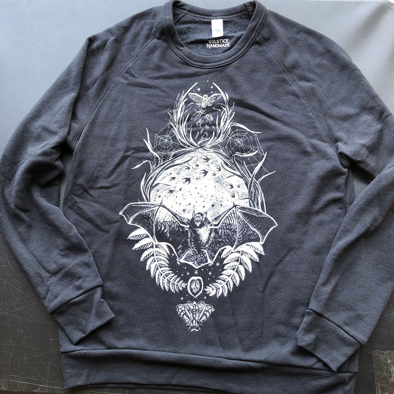 Solstice Handmade nature-themed clothing and prints