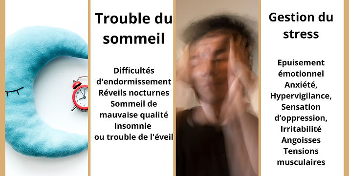trouble du sommeil, gestion du stress