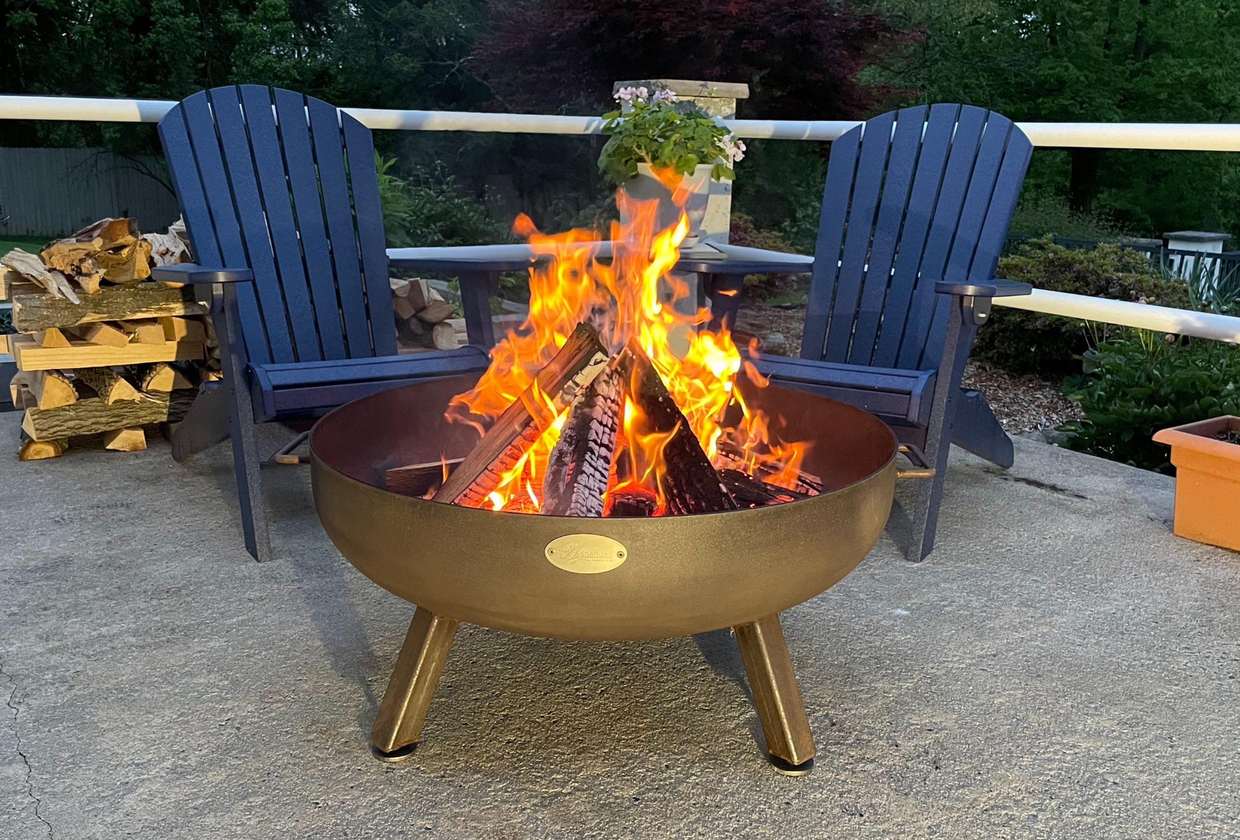 Heavy Duty Steel Fire Pit in New Jersey and Pennsylvania