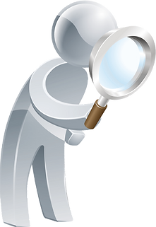 Person doing research