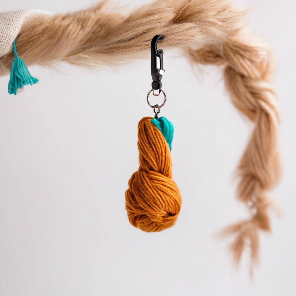 Yarn Keychain