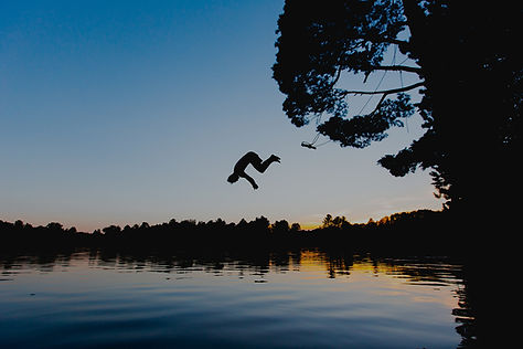 Jumping from Swing