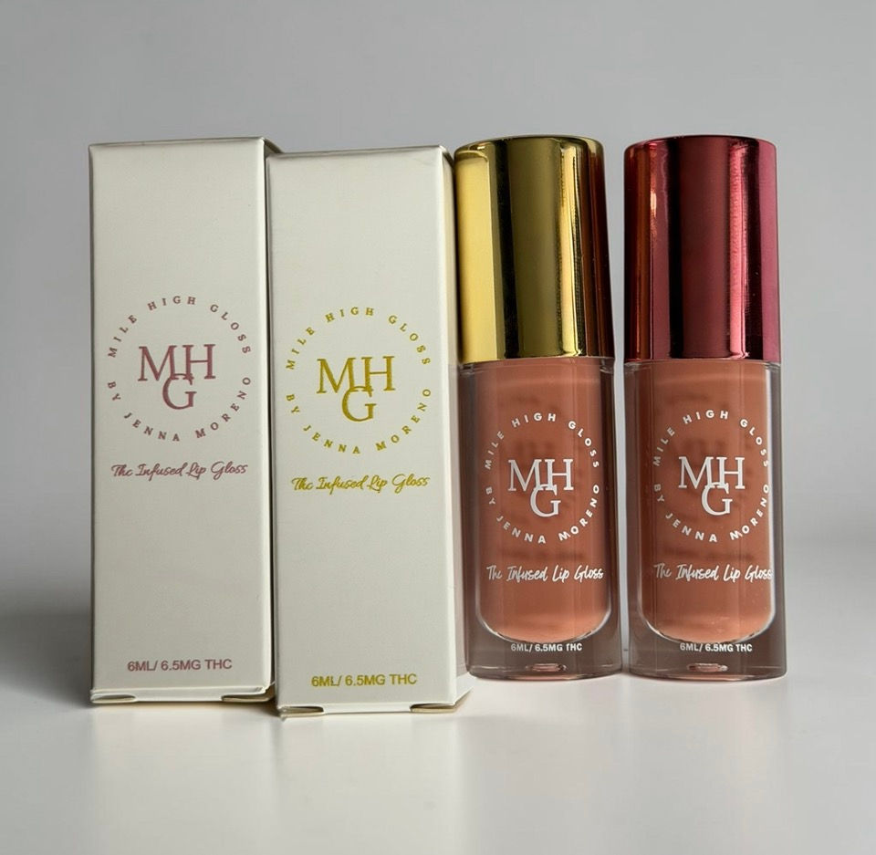 18+ infused lip gloss Nude chocolate coconut creamflavor