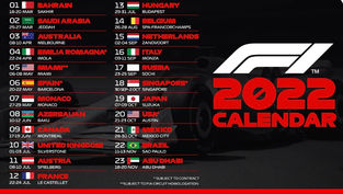 F1 season 2022 announced to have 23 races