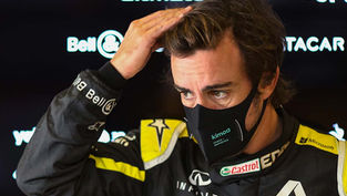 Alonso With Fractured Jaw But To Make Full Recovery