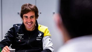 Fernando Alonso involved in a cycling accident