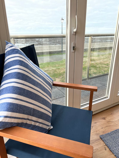 Sea view from lounge