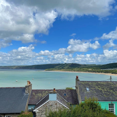 View of Cardigan Bay from Claermont