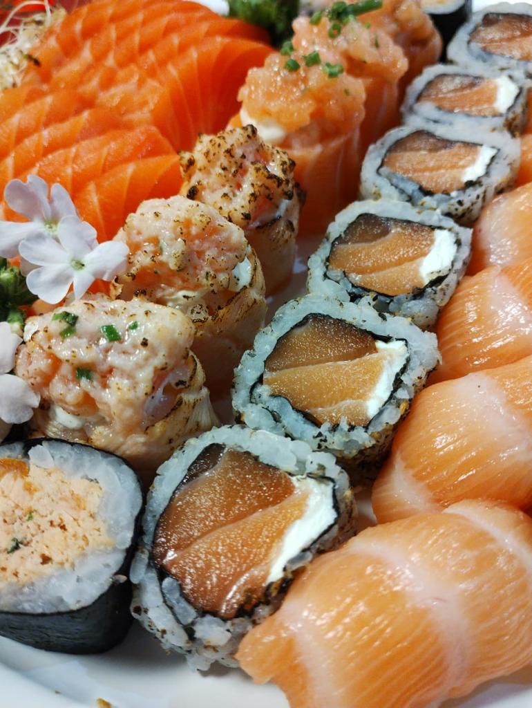 Arranged Food and Objects
