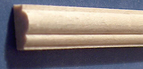 real wood dolls house dado rail