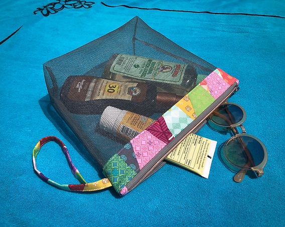 You used what for your Zip Pouch?