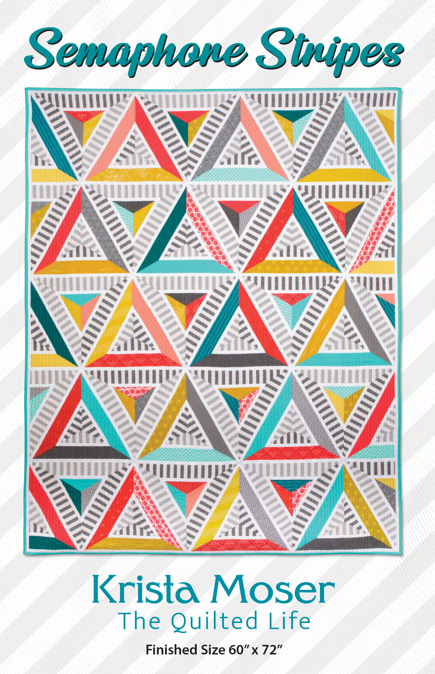Semaphore Stripes Printed Pattern