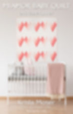 Thumbnail: Mi Amor Baby Quilt & Table Runner Digital Download