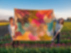 Thumbnail: Ombre Blossoms Printed Pattern