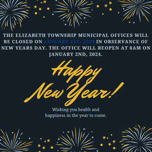 New Years Day Closure