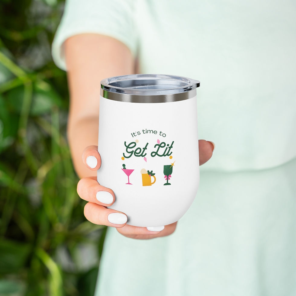 Thumbnail: 12oz Insulated Wine Tumbler