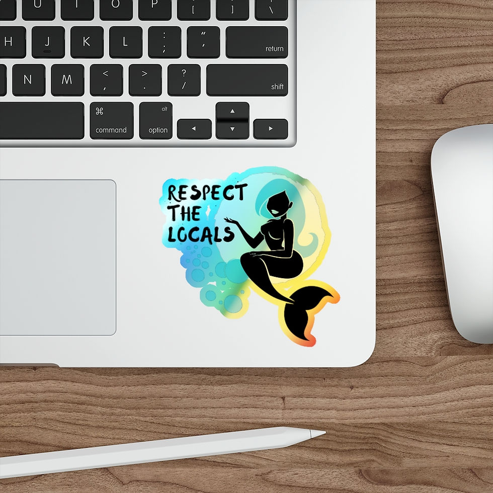Thumbnail: Respect Holographic Die-cut Stickers
