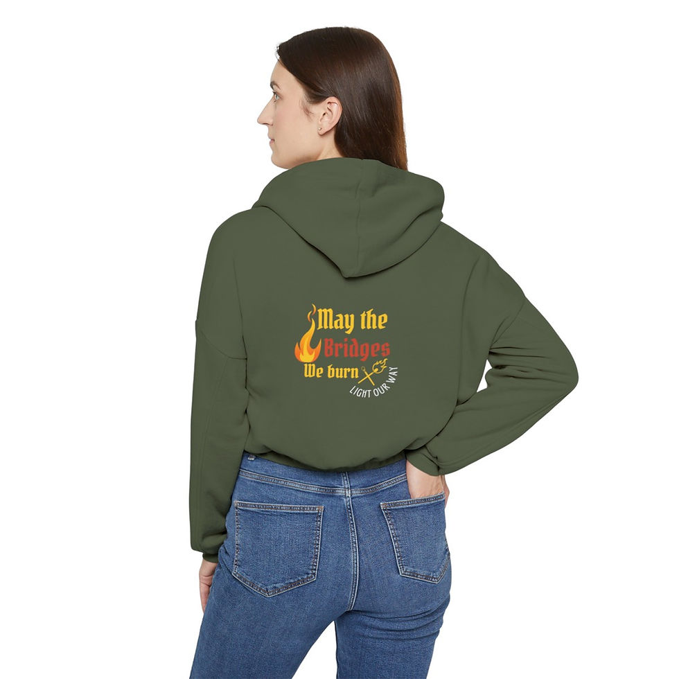 Thumbnail: Women's Cinched bridged hoodie