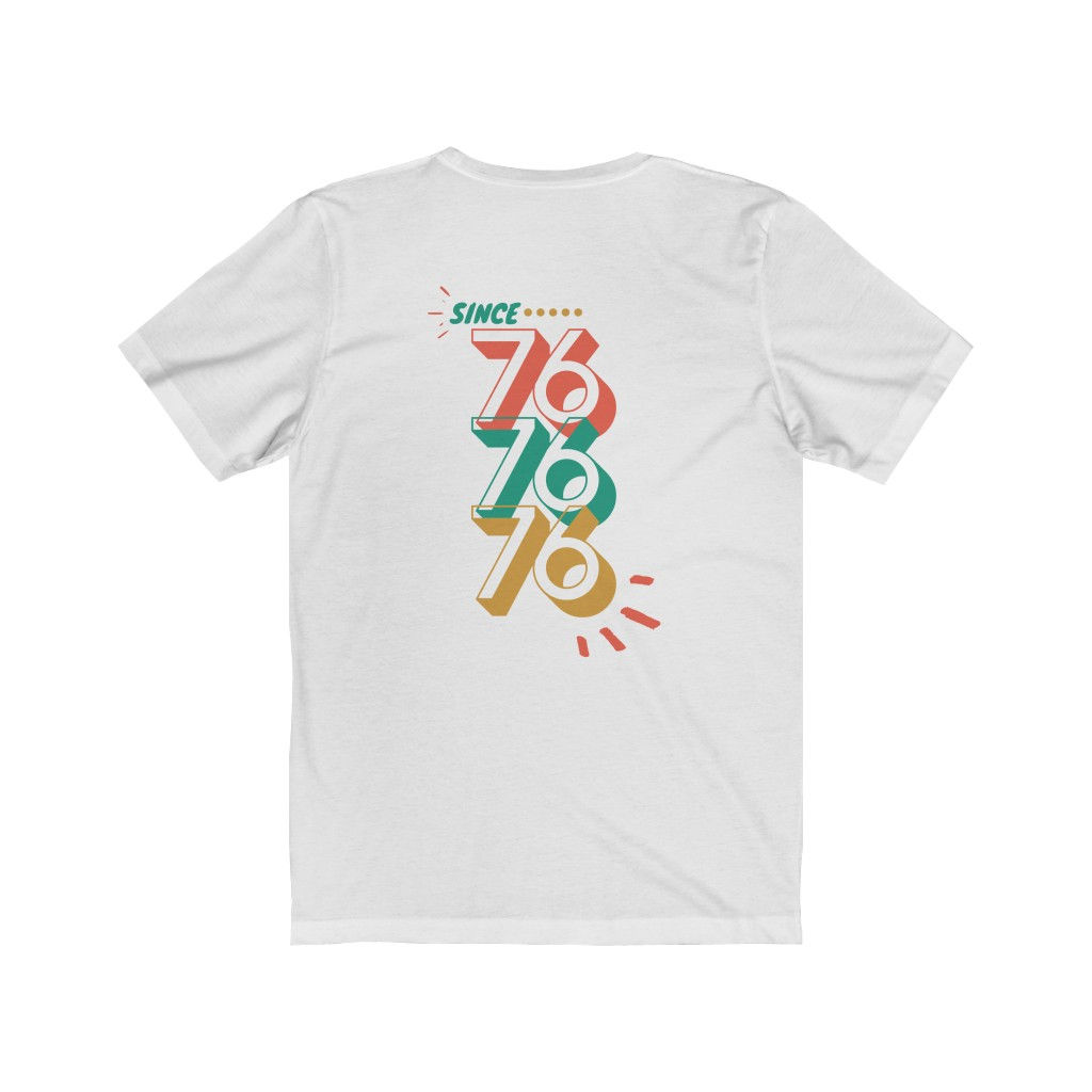 Since 76 Unisex Jersey Short Sleeve Tee