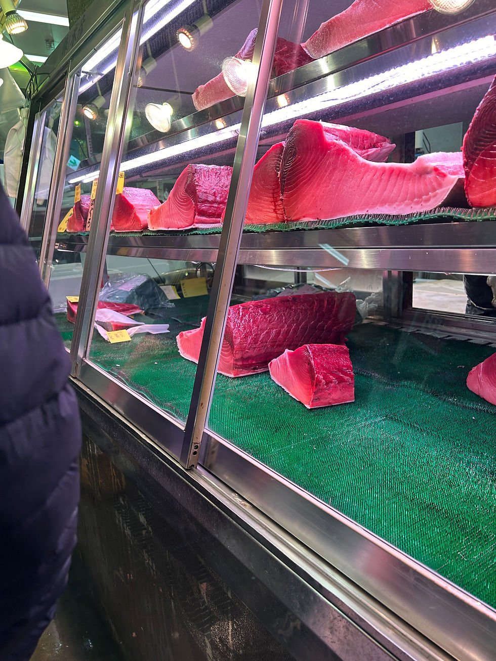 Toyosu fish market