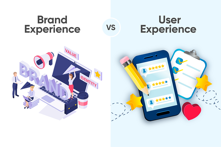 brand experience vs. user experience