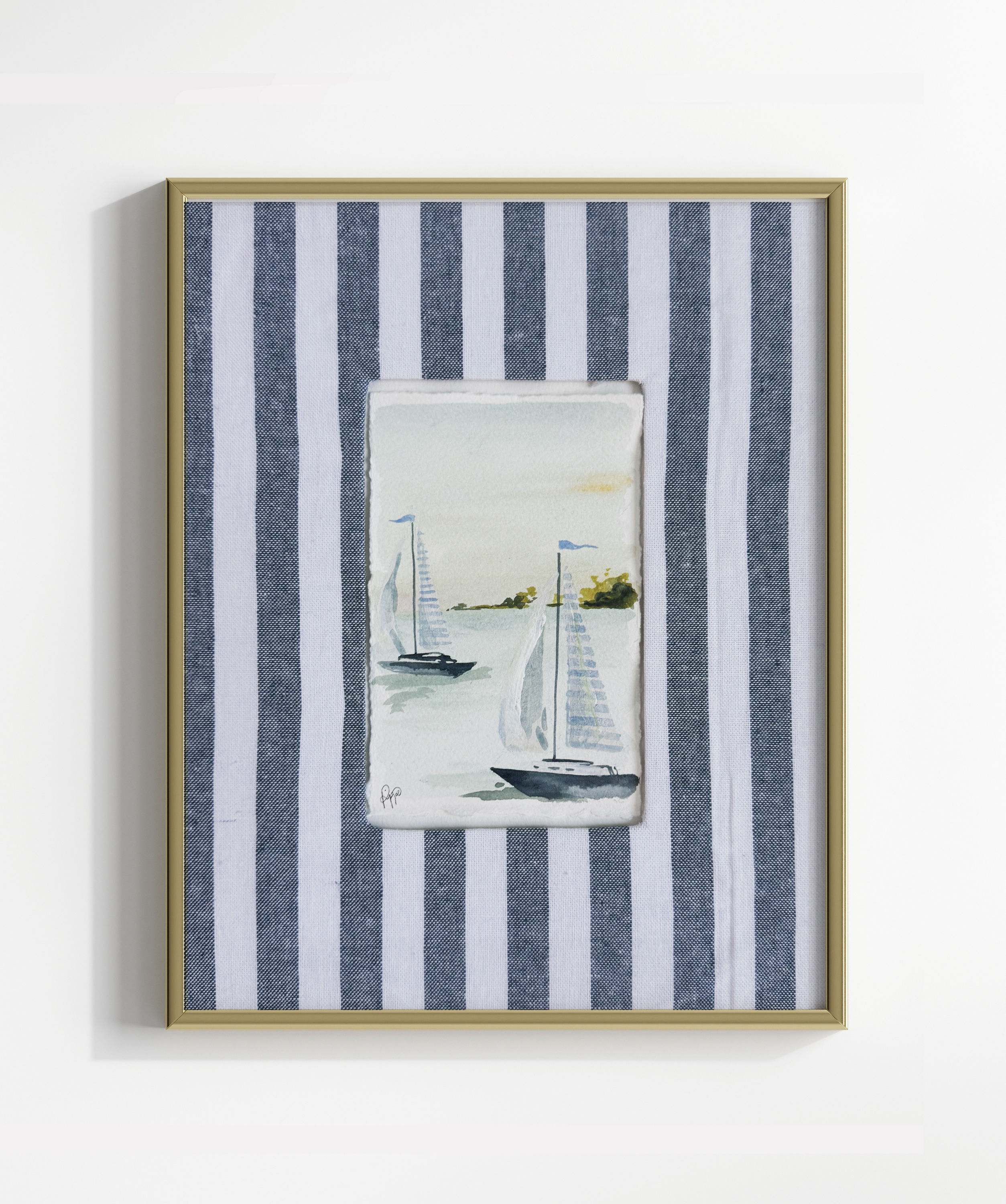 Seascapes & Stripes 10 | 8"x10"