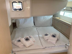 Doppelkabine der Bavaria C46 Kroatien