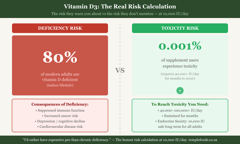 Risk-Benefit: Deficiency vs Toxicity