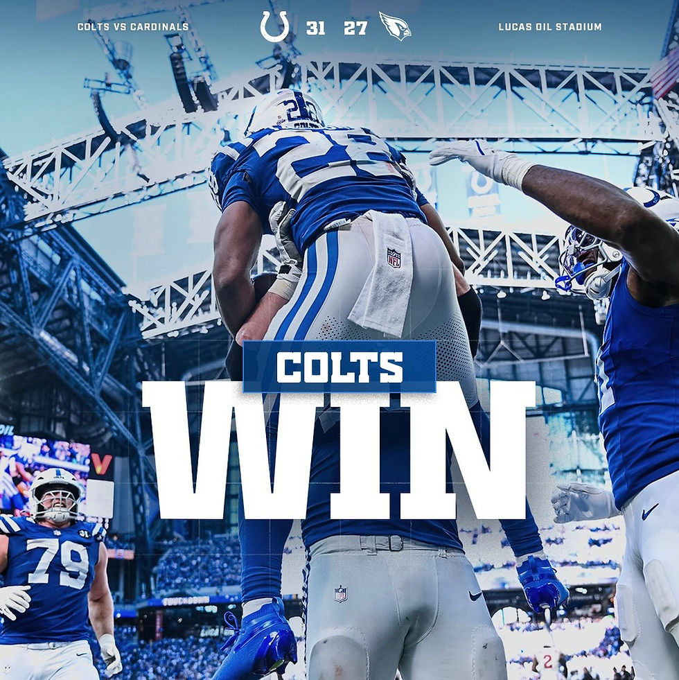 The Colts Show What Theyāre Made Of