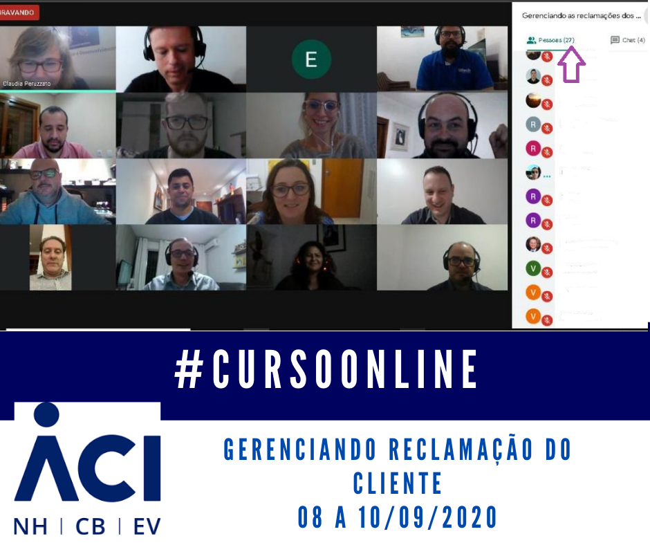 #1cursoonline ----Gestão da Reclamação 0