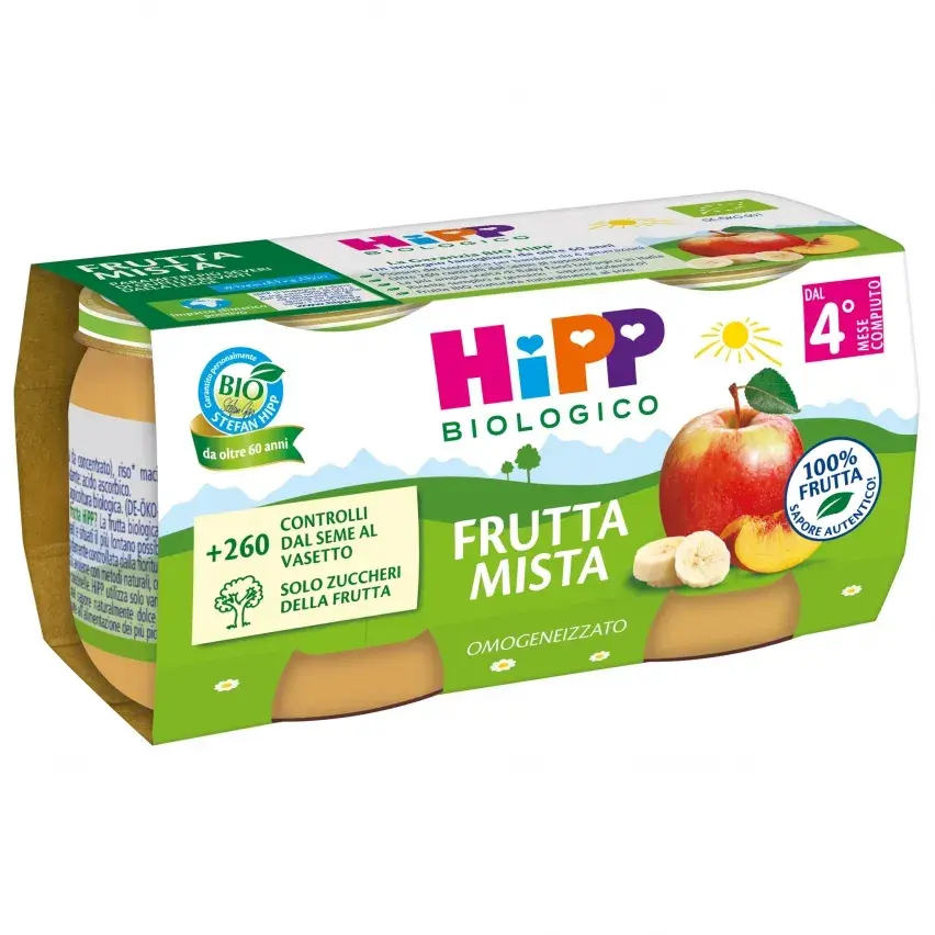 Homogenized Mixed Fruit Puree 160g HiPP