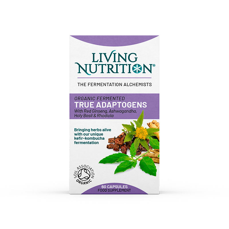 True Adaptogens Fermented Supplements 23g Living Nutrition
