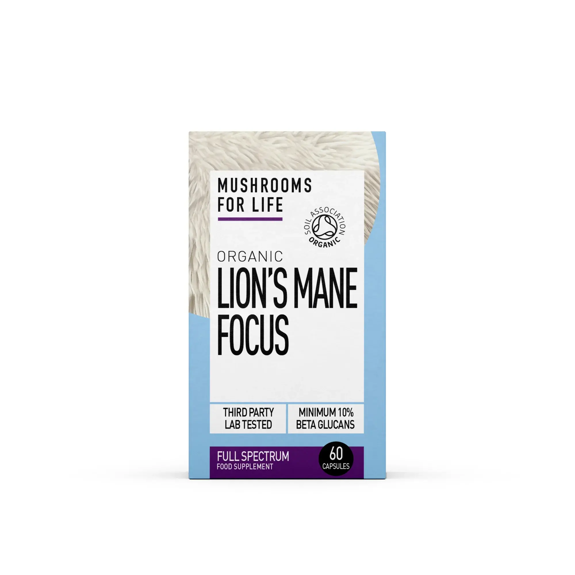 Lion's Mane Focus Capsules 36g Mushrooms For Life