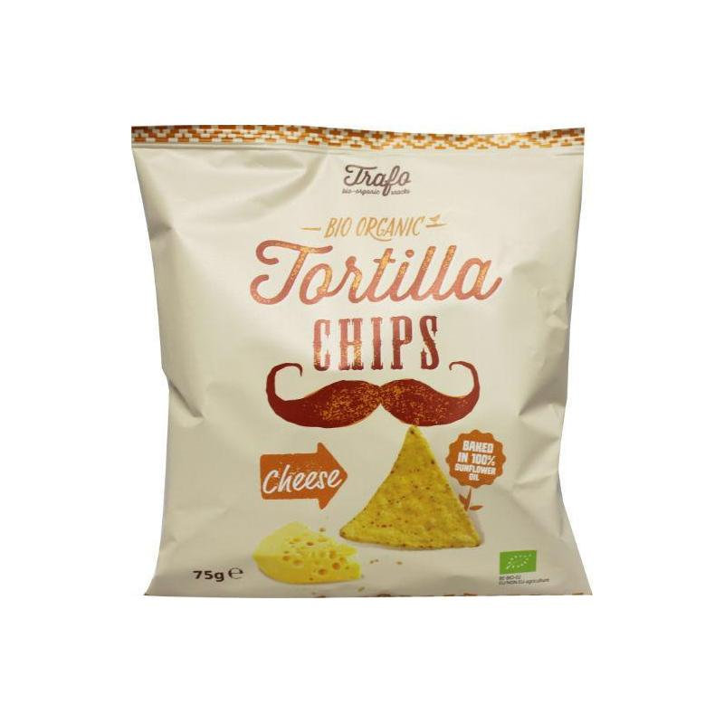 16x 75g trafo org tortilla chips nacho (5400313230357)
