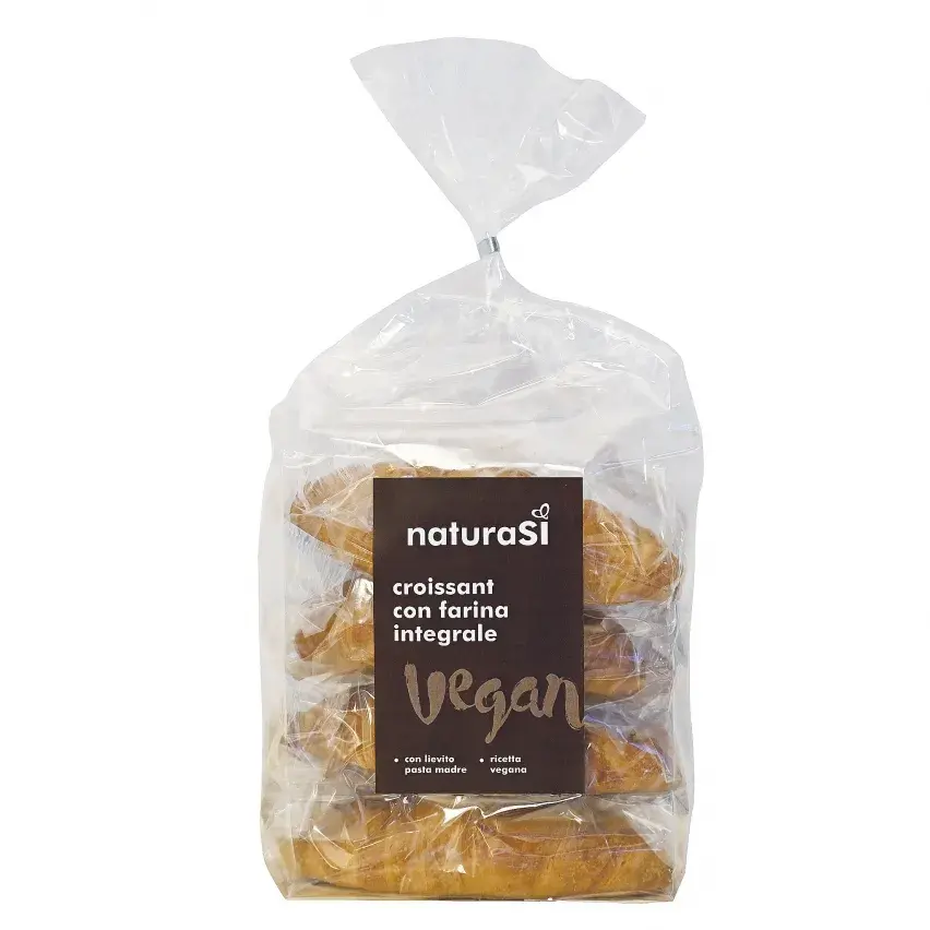 Vegan Wholemeal Wheat Croissant 180g NaturaSi